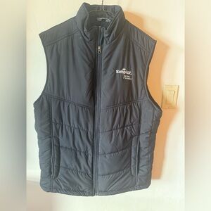 Men's Black Puffer Vest
